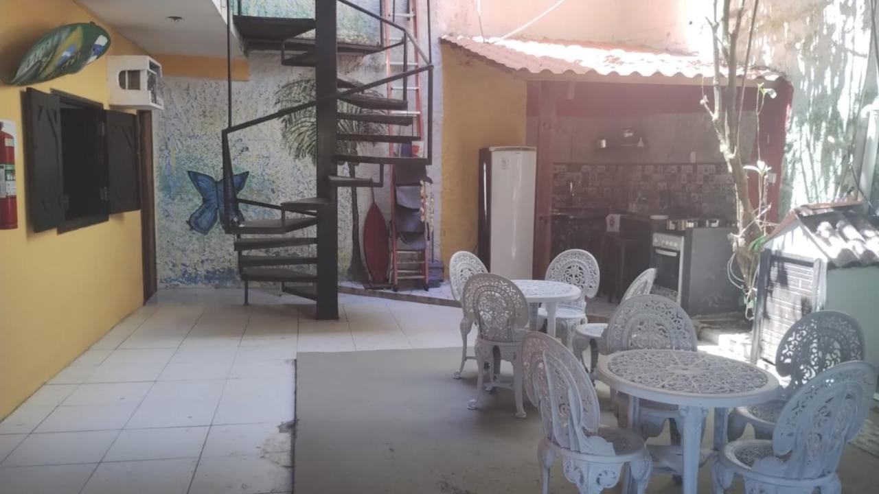 Morro Hostel E Pousada Морро-де-Сан-Паулу Экстерьер фото